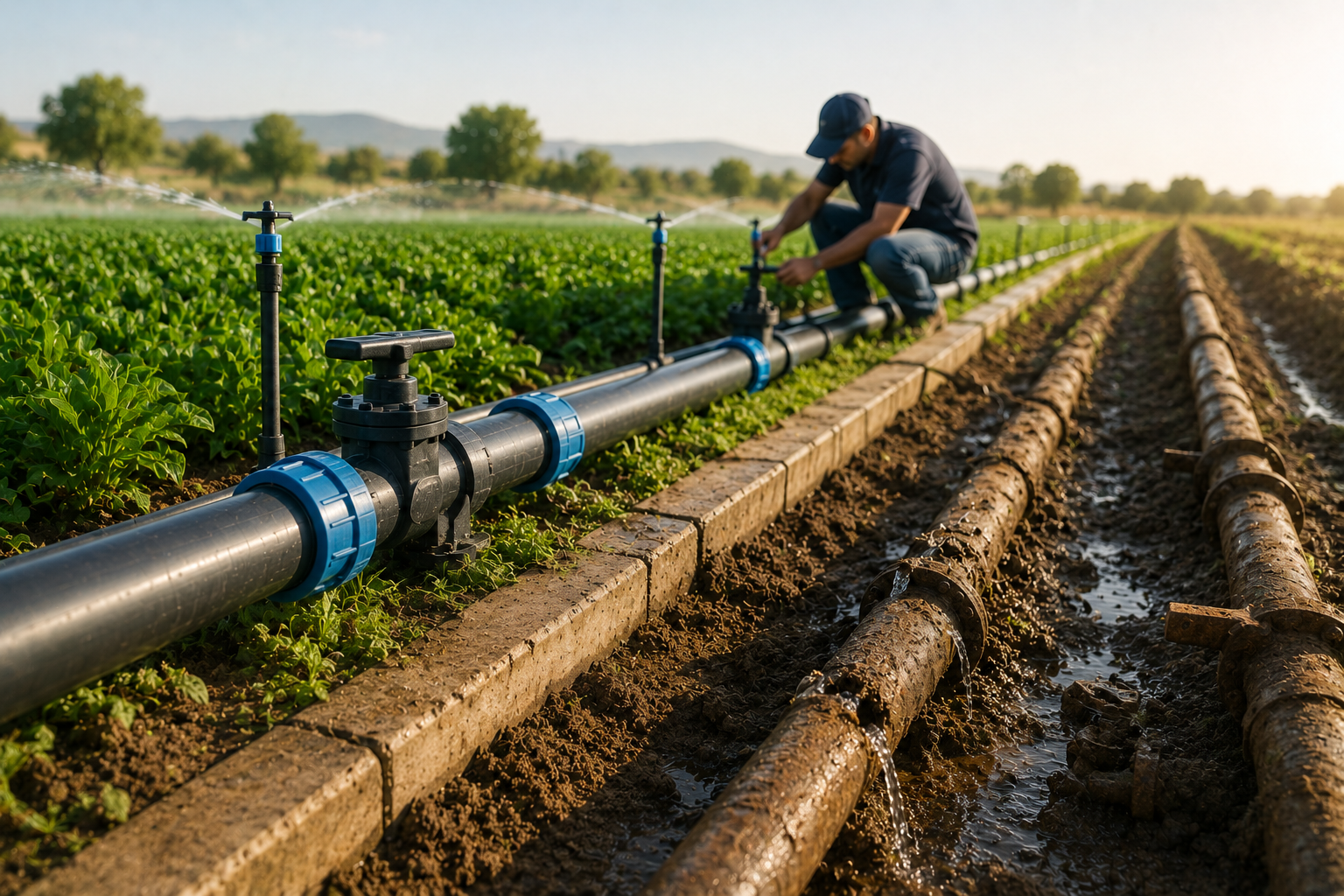 Why Do Some Irrigation Networks Last Longer Than Others?