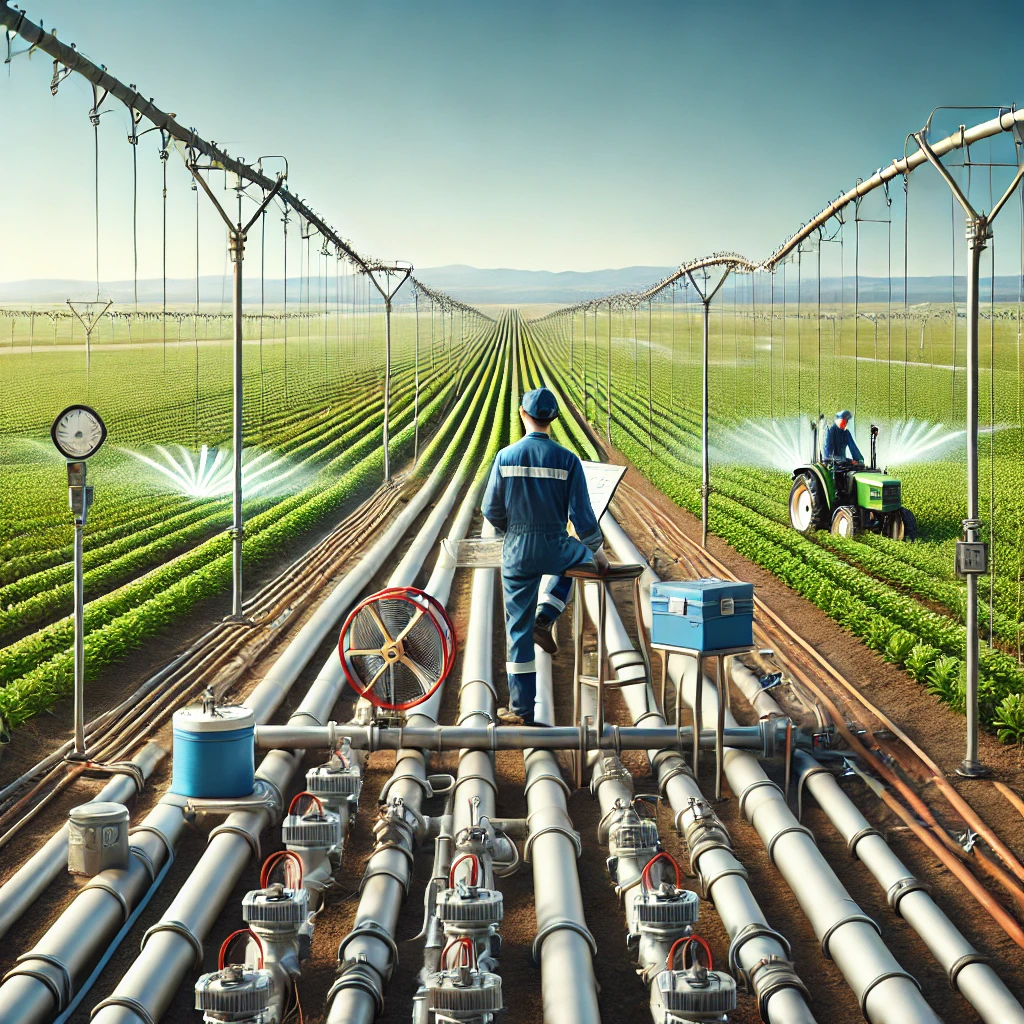 Maintenance of Modern Irrigation Networks: Ensuring Optimal Performance and Efficiency in Agriculture