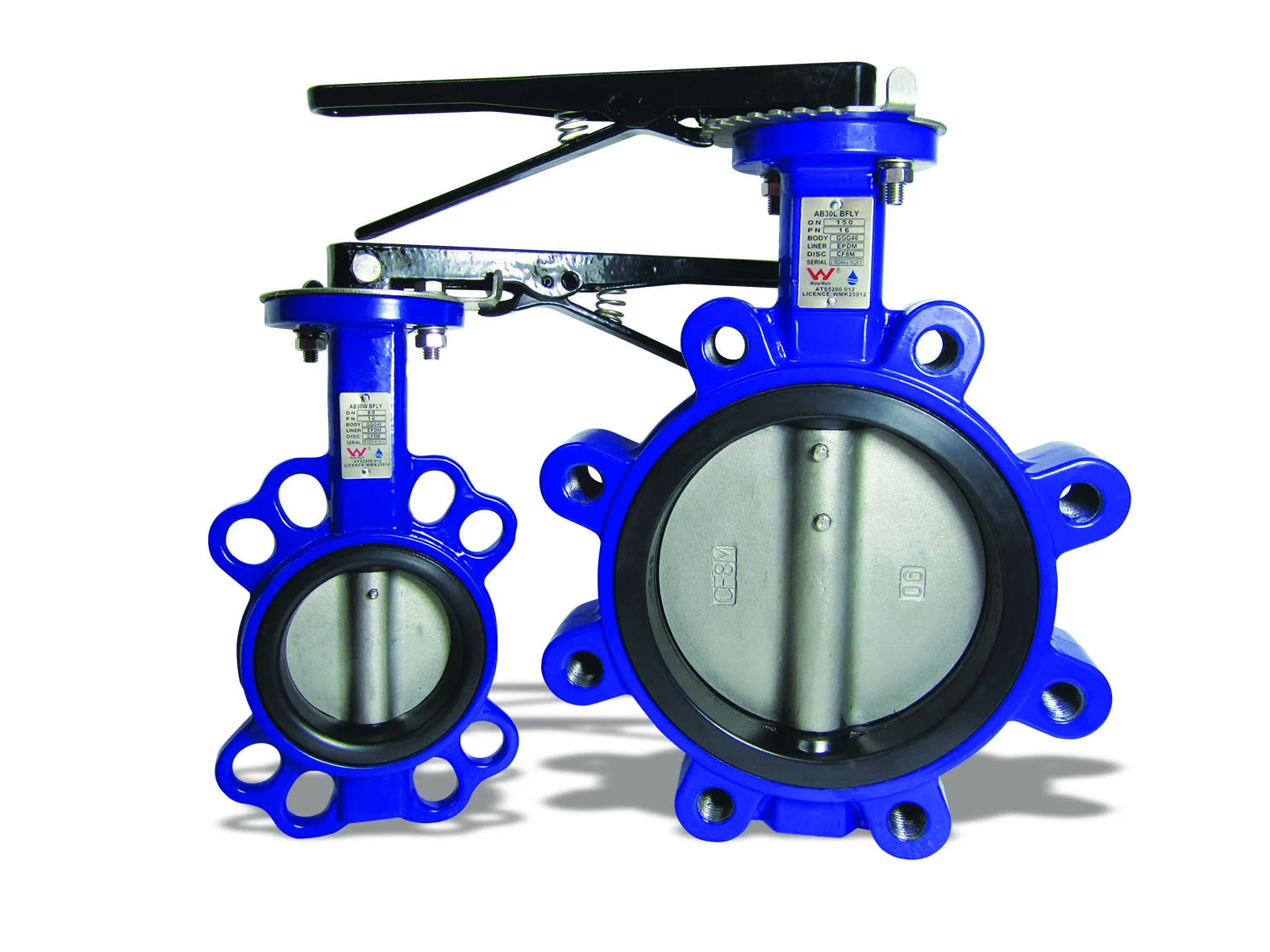 Lever Wafer Butterfly Valve